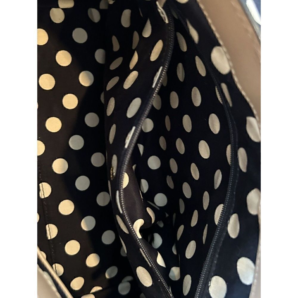Kate Spade New York PXRU3772 Little Nadine Satchel bag in Dune/Black - Picture 6 of 12